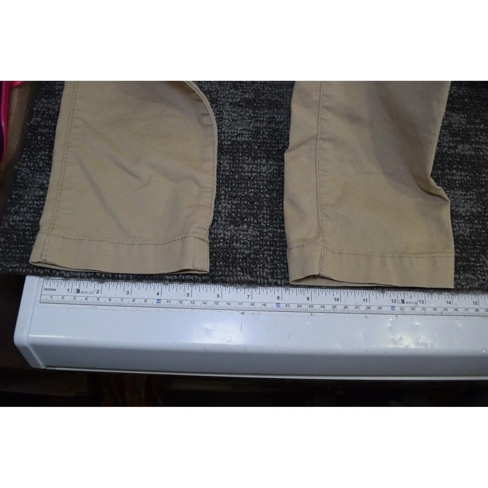 Gap Kids BOYS 7 Tan Beige CHINO Khakis Pants School Church Dress Preppy Like Dad